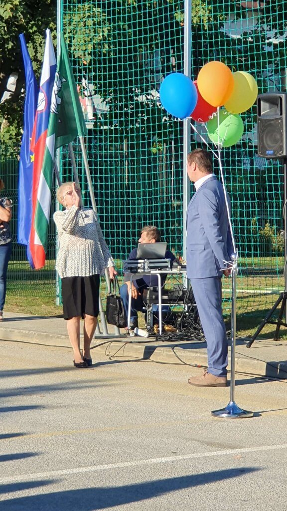 Nov športni park pri osnovni šoli v Kostrivnici