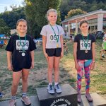 Dekleta 5. razred: 1. Kristina Stojnšek, 2. Zala Jančič, 3. Ana Kralj.