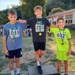 Fantje 6. razred: 1. Peter Lipnik, 2. David Scherbak, 3. Richard Scherbak.