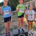 Dekleta 6. razred: 1. Vanna Vilk Petanjek, 2. Eva Vodušek, 3. Vita Krivec.