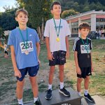 Fantje 7. razred: 1. Jure Bukvić, 2. Nal Butolen, 3. Adel Šišić.