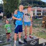 Fantje 9. razred: 1. Gal Špiljak, 2. Rene Poglajen.